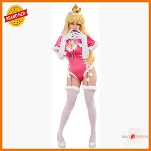 Velvet Romper Bodysuit with Fur Trim, Zipper Back, Size X-Large